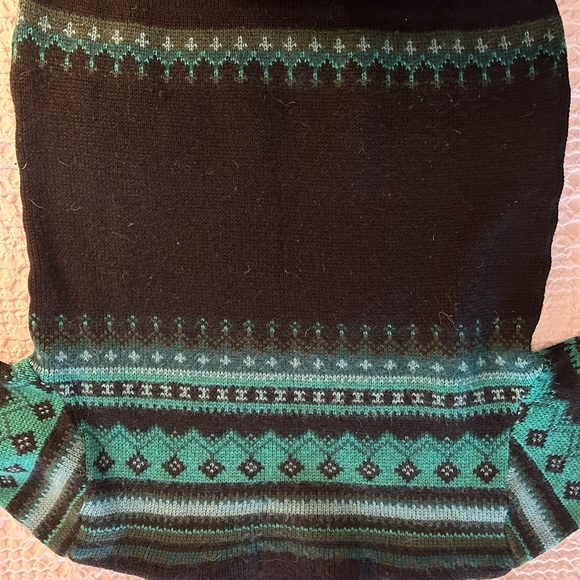 Vintage NORVYK 100% pure virgin wool sweater - Picture 3 of 4